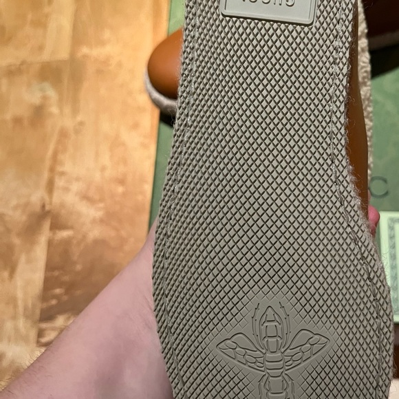 GUCCI Women’s Wool Leather brown Ankle Boots Size 39/9 - Picture 5 of 7